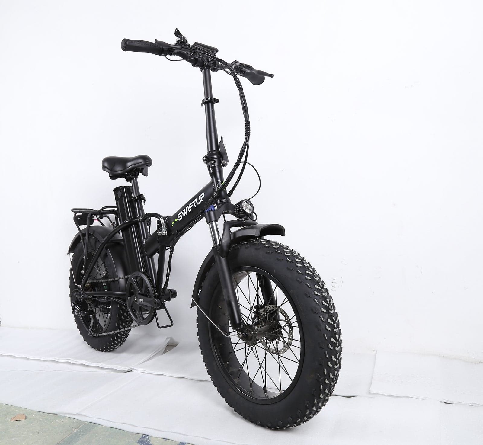 Electric foldable bike alternate detail