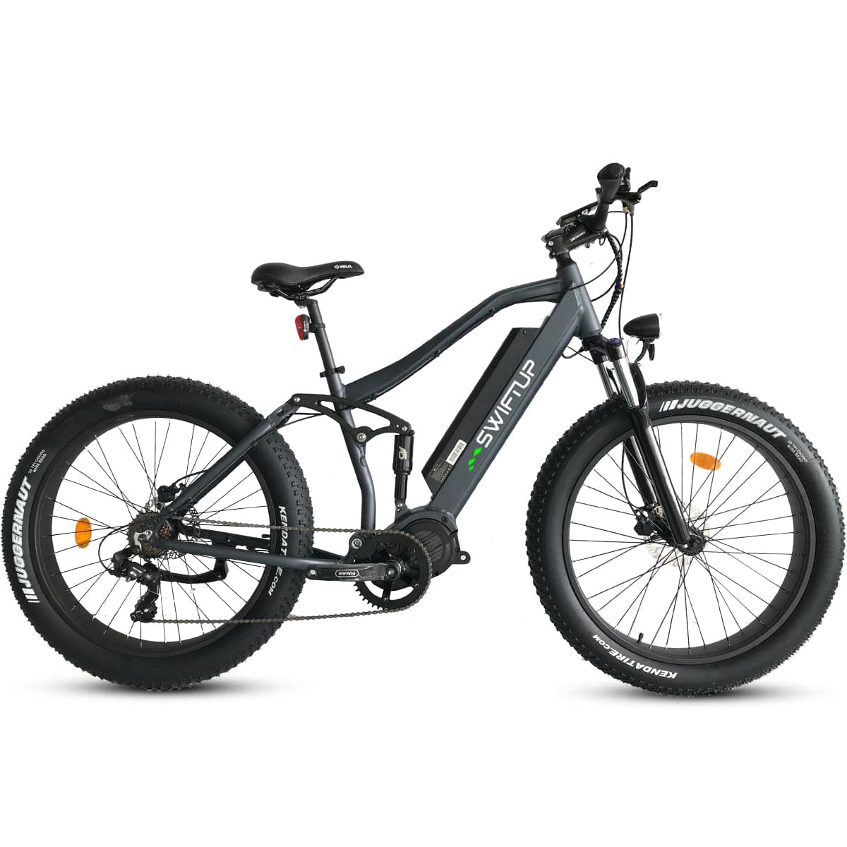 SwiftUp MAX Ultra fat tire electric bicycle alternate angle